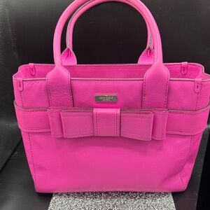 Kate Spade Vibrant Pink Bow Satchel
